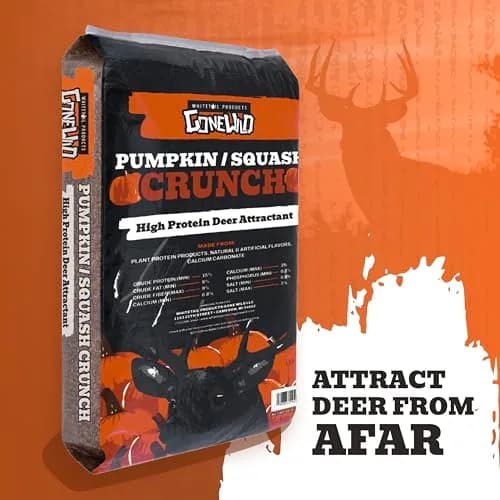 Whitetail Products Gone Wild Pumpkin/Squash Crunch Deer Attractant 40 lb | High-Protein Natural Flavors for Deer thumbnail 2