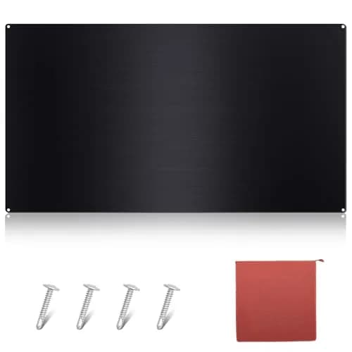 Yaocom Stainless Steel Backsplash 61x91 cm (24x36 Inch) | Protects Walls from Splatter thumbnail 1