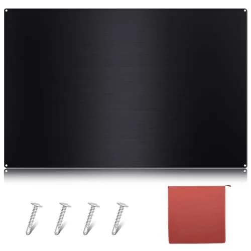 Yaocom Stainless Steel Backsplash 76x91 cm (30x36 Inch) | Protects Walls from Splatter thumbnail 1