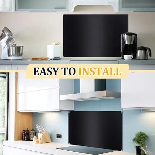 Yaocom Stainless Steel Backsplash 76x91 cm (30x36 Inch) | Protects Walls from Splatter thumbnail 7