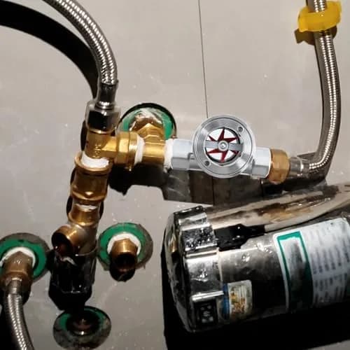 Antrader 3/4" NPT Female Stainless Steel Flow Indicator | Visual Pipeline Monitoring thumbnail 7