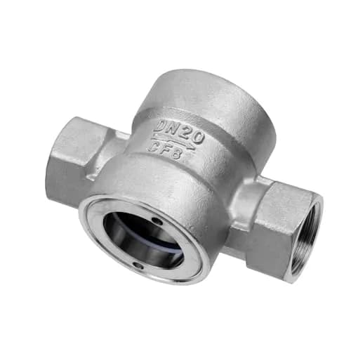 Antrader 3/4" NPT Female Stainless Steel Flow Indicator | Visual Pipeline Monitoring thumbnail 3