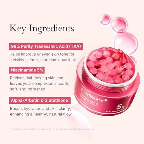 medicube TXA+Niacinamide Capsule Cream for After Spot Care | 55g (1.94 oz) | Clinically Gentle Formula thumbnail 3