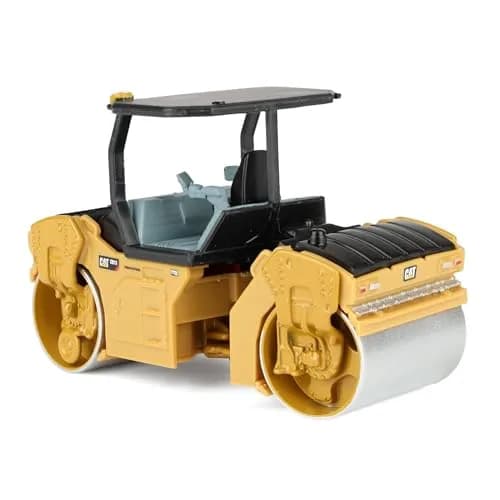 Diecast Masters 1:64 Model Cat CB13 Roller with ROPS | Metal Construction Vehicle for Collectors thumbnail 4