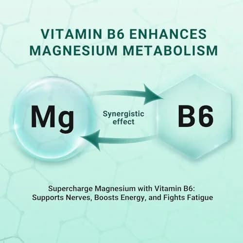 Heivy Magnesium Glycinate 500mg | Supports Deep Sleep & Muscle Relaxation thumbnail 7