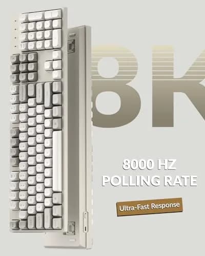 Keychron C2 Pro Full Size Wired Mechanical Keyboard with 8K Hz Polling Rate | RGB Backlit, Hot-Swappable, Mac & Windows Compatible thumbnail 2