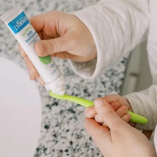 Dr. Brown's Infant-to-Toddler Toothbrush Set, Soft & Gentle, 8-Pack | BPA Free for Baby 0-3 Years thumbnail 4