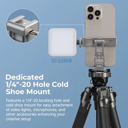SMALLRIG Metal Phone Mount with Baseplate for Arca-Swiss - 5338 | Versatile, Durable & Compatible with DJI RS Mini thumbnail 5