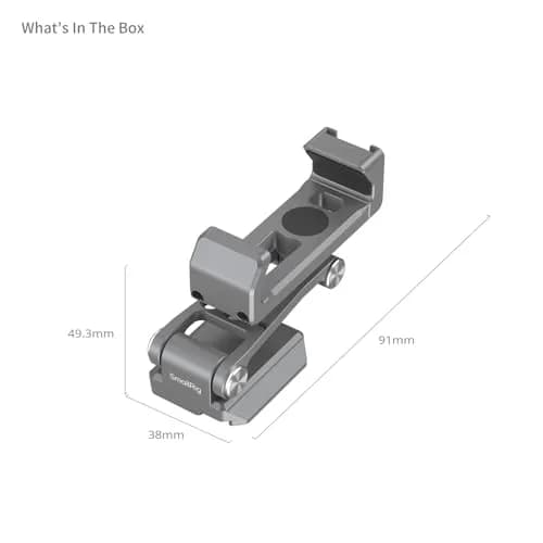 SMALLRIG Metal Phone Mount with Baseplate for Arca-Swiss - 5338 | Versatile, Durable & Compatible with DJI RS Mini thumbnail 9