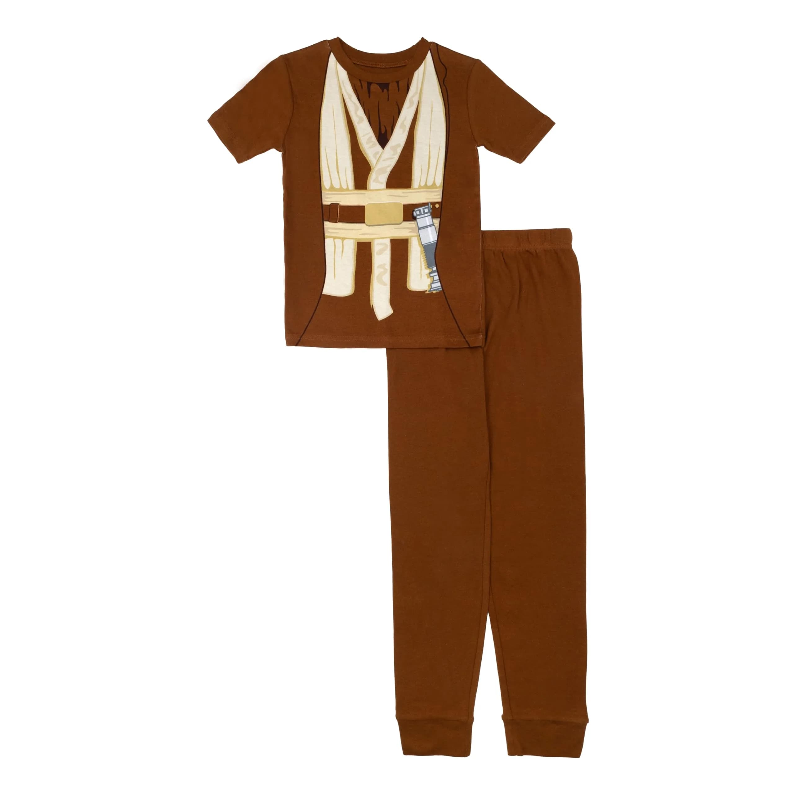 STAR WARS Boys' 2-Piece Snug-fit Cotton Pajama Set Size 8 | Officially Licensed Lucas Star Wars Merchandise - main product image