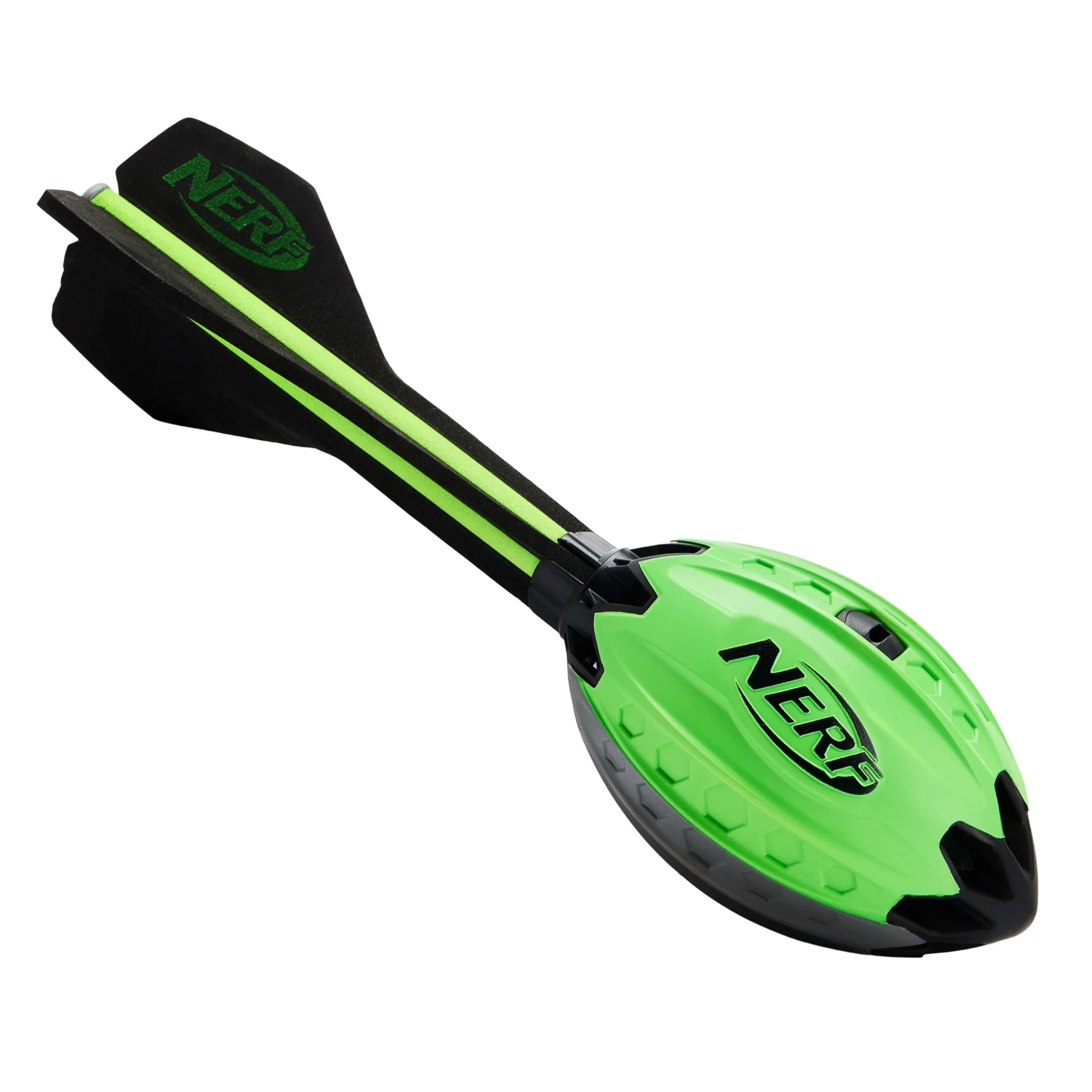 Nerf Vortex Aero Howler Foam Ball – Blue – 8 cm (3.19") | Whistling Flight & Long-Distance Passes — Green