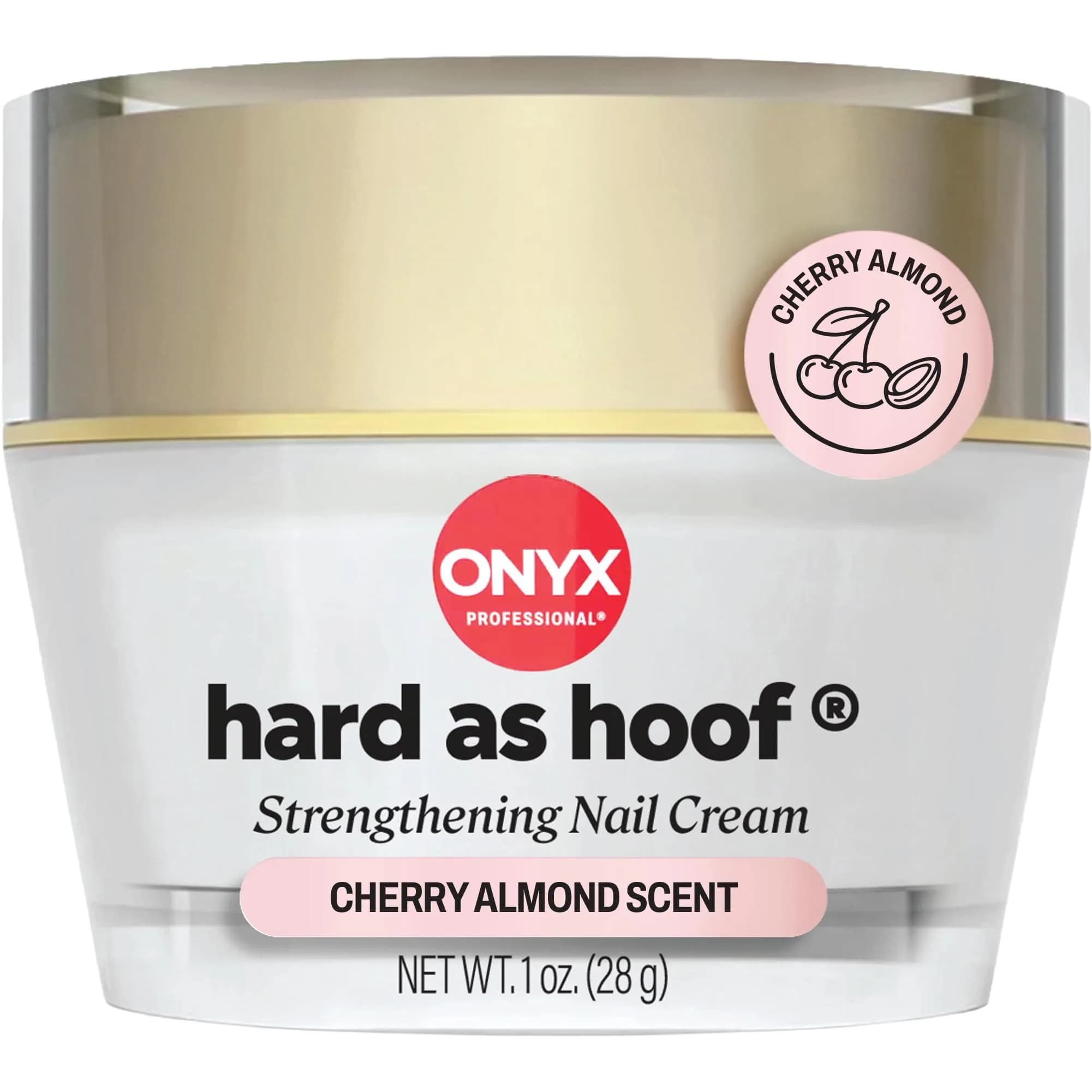 Onyx Professional Hard as Hoof Nail Strengthening Cream 29.57ml (1 oz) | Stops Splits, Chips, Cracks & Promotes Growth