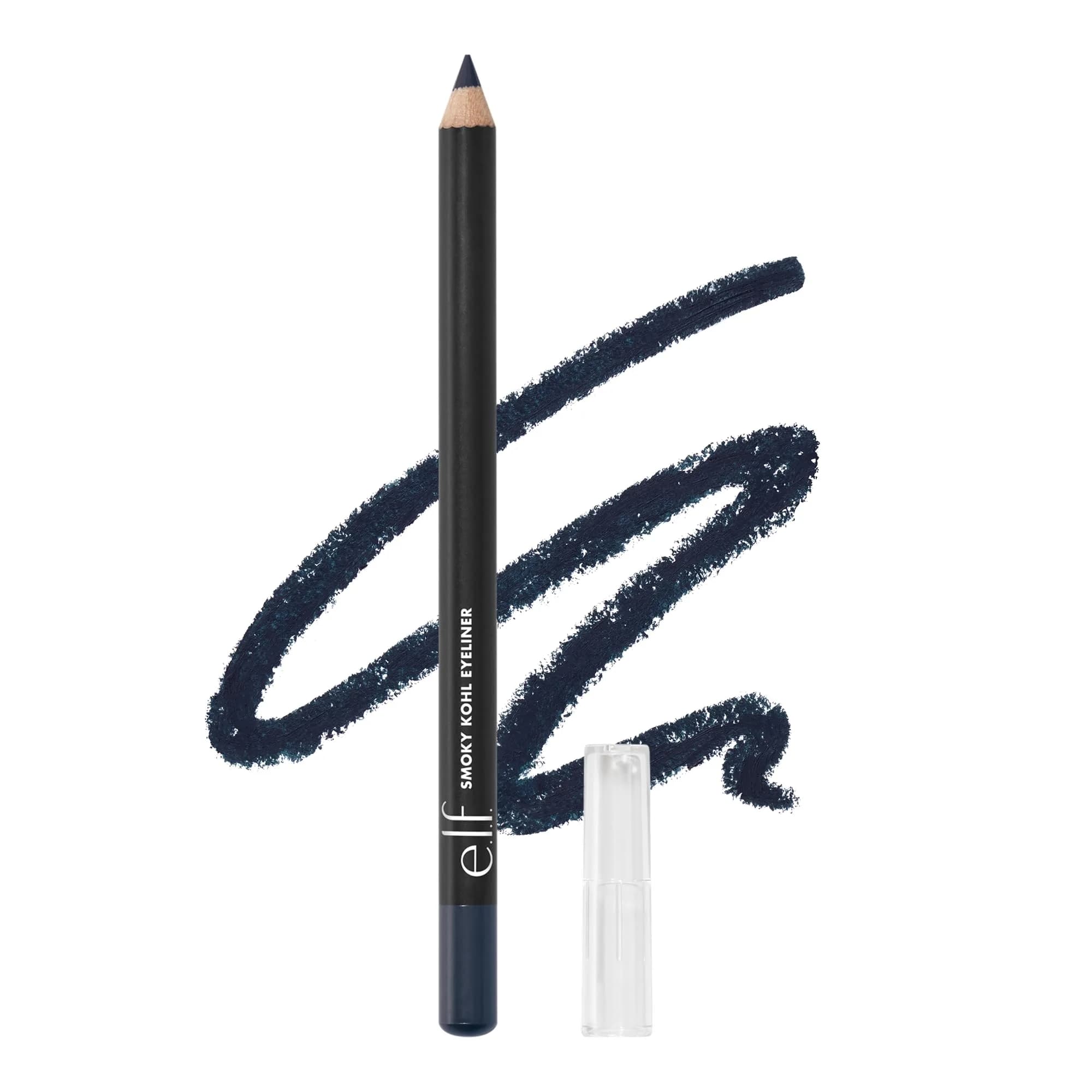 e.l.f. Smoky Kohl Eyeliner Pencil Rare Emerald | Long-Lasting, Blendable, Vegan & Cruelty-Free — Vintage Denim