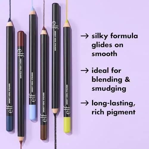 e.l.f. Smoky Kohl Eyeliner Pencil Rare Emerald | Long-Lasting, Blendable, Vegan & Cruelty-Free thumbnail 2