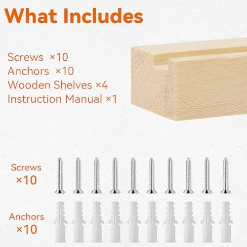 Famaster Natural Wood Card Display Shelf for 20 Trading Cards | Wall Mountable thumbnail 5