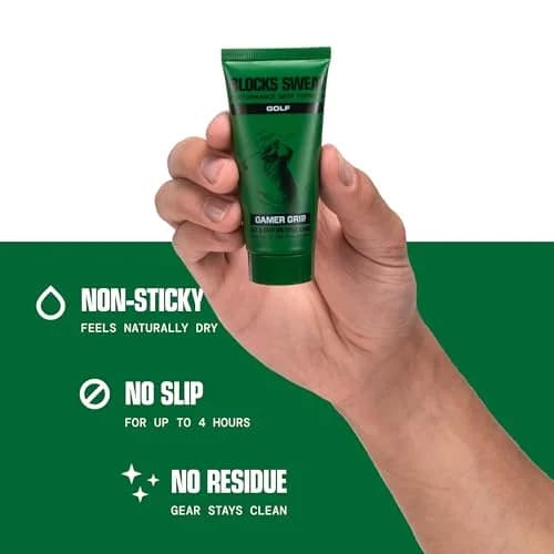 Gamer Grip Golf Hand Cream for Sweaty Hands, 29.5ml (1 Fl Oz) | Ultimate Grip Enhancer for Consistent Swings thumbnail 4