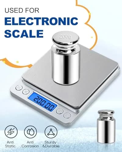 UCEC 200g Calibration Weight | High Accuracy -0.003g to +0.003g thumbnail 5