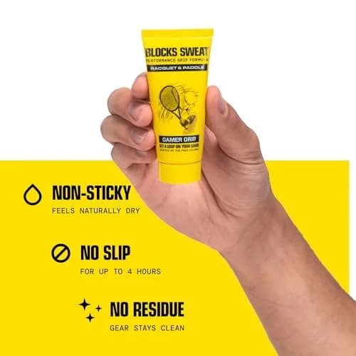 Gamer Grip Hand Cream for Racquet Sports & Gaming 29.5ml (1 Fl Oz) | Sweat-Free Grip Enhancer thumbnail 4