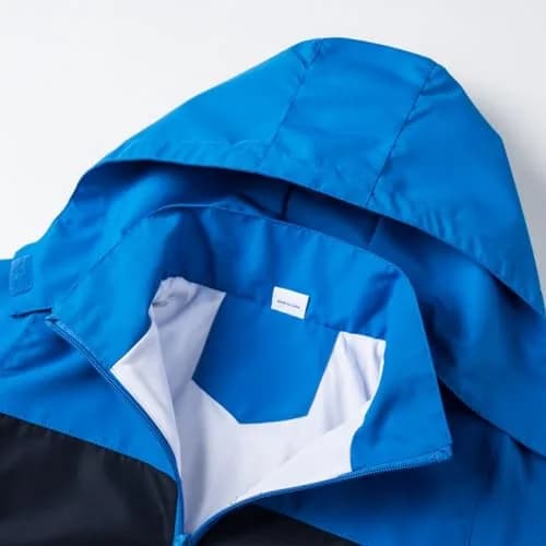 IjnUhb Kids Rain Jacket Boys Girls Waterproof Hooded RainCoat 10-12 Years | Lightweight & Windproof thumbnail 4