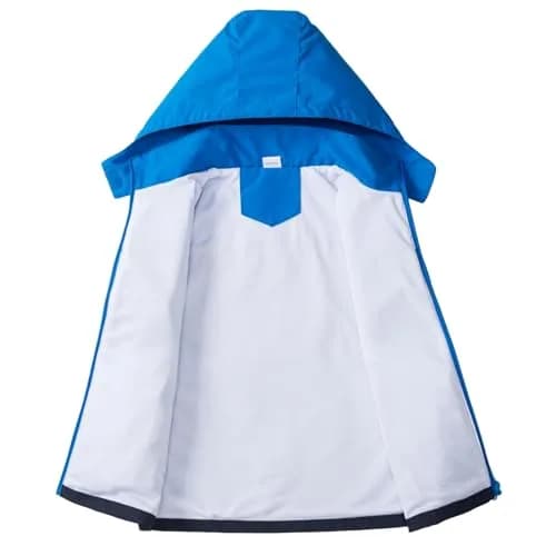 IjnUhb Kids Rain Jacket Boys Girls Waterproof Hooded RainCoat 10-12 Years | Lightweight & Windproof thumbnail 3