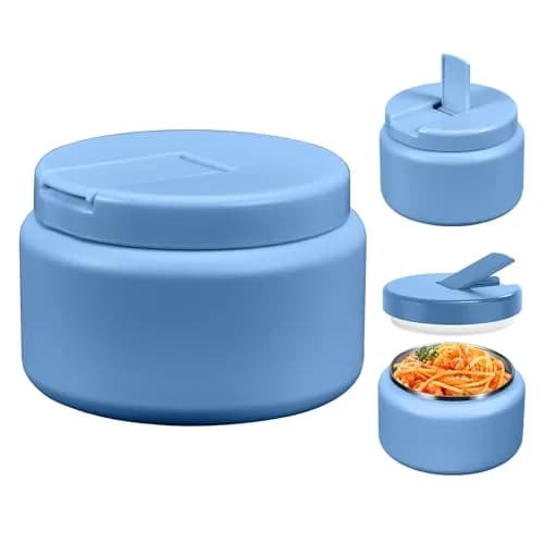 Reeple 13.5oz Kids Jar for Hot Food | Leak-Proof Vacuum Insulated Stainless Steel Lunch Container thumbnail 1