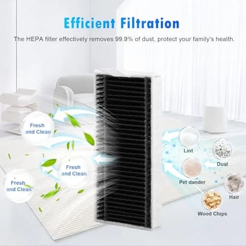 DrFlito 20 Pack Accessories Kit for ECOVACS DEEBOT X8 Pro Omni Robot Vacuum | 20 Pieces thumbnail 6
