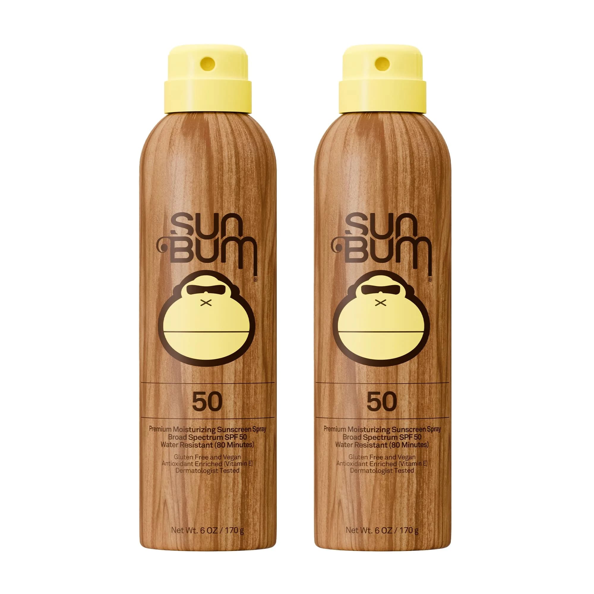Sun Bum Original SPF 50 Broad Spectrum Sunscreen Spray 312ml (10.2 Fl Oz) | Water Resistant 80 Min - main product image