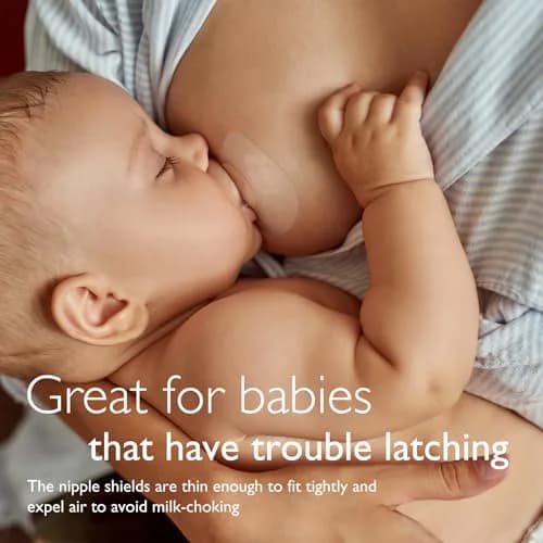 Momcozy Ultra-Thin Nipple Shields 20mm (0.79 inch) | Food-Grade Silicone for Latching Support thumbnail 4