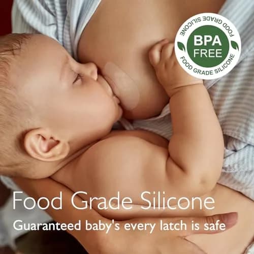 Momcozy Ultra-Thin Nipple Shields 17mm | Food-Grade Silicone with Carry Case for Comfortable Nursing thumbnail 5