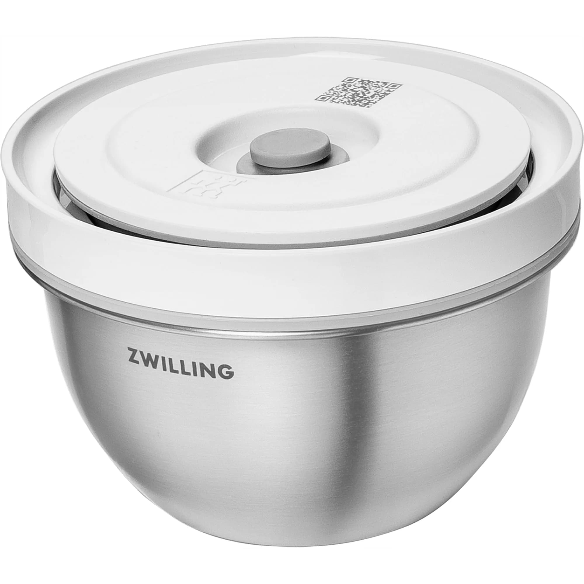 ZWILLING Fresh & Save BOWLS Vacuum Stainless Steel Bowl, Small | Airtight Food Storage for Meal Prep & Leftovers