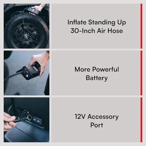 VIAIR EVC31 PRO Wireless Tire Inflator, Dual Power Air Compressor with 150 PSI Output | Portable & Rechargeable thumbnail 3