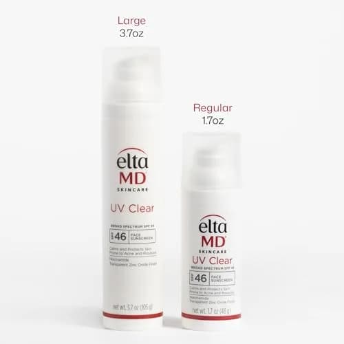 EltaMD UV Clear Untinted Face Sunscreen SPF 46 110ml (3.7 Fl Oz) | Dermatologist Recommended for Sensitive Skin thumbnail 2