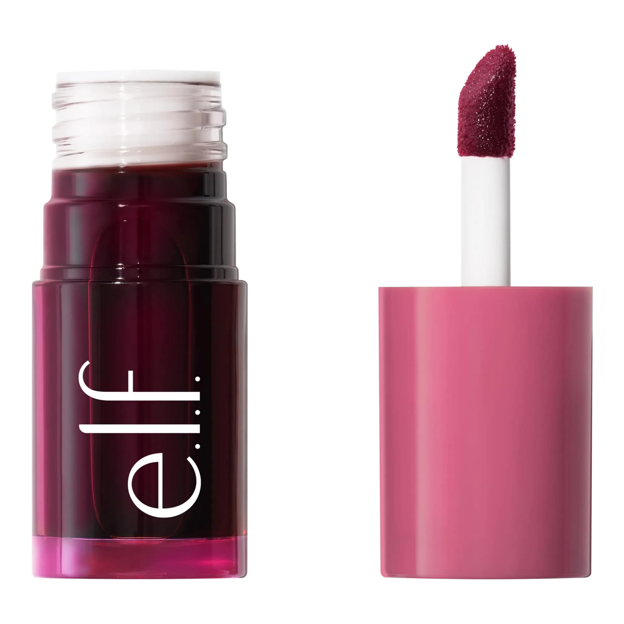 e.l.f. Sheer For It Blush Tint Plums Up 6.5ml (0.22 Fl Oz) | Hydrating Lip & Cheek Tint with Hyaluronic Acid