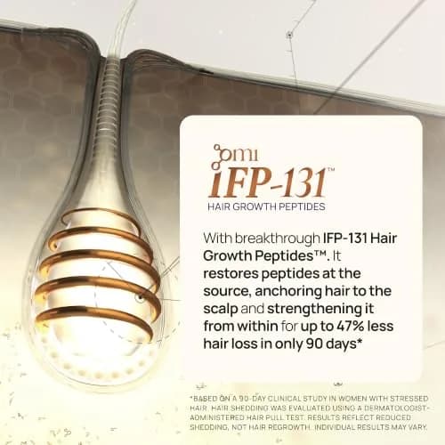 OMI Peptides for Hair Growth Gummies for Women 60 Gummies | Supports Thicker, Fuller Hair thumbnail 3