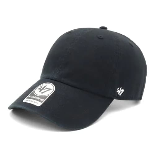 47BRAND Women's Classic Baseball Cap Black | Adjustable Cotton Hat for All Seasons thumbnail 1