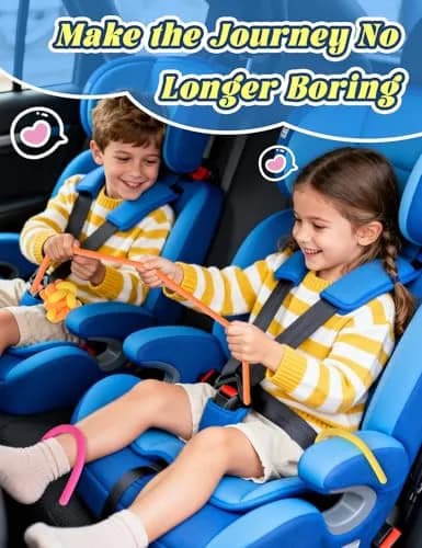 Diltik 10 Pack Stretchy Sensory Strings 11 inches (27.9 cm) | ASTM-Tested Non-Toxic TPR Fidget Toys for Kids Ages 3+ thumbnail 6