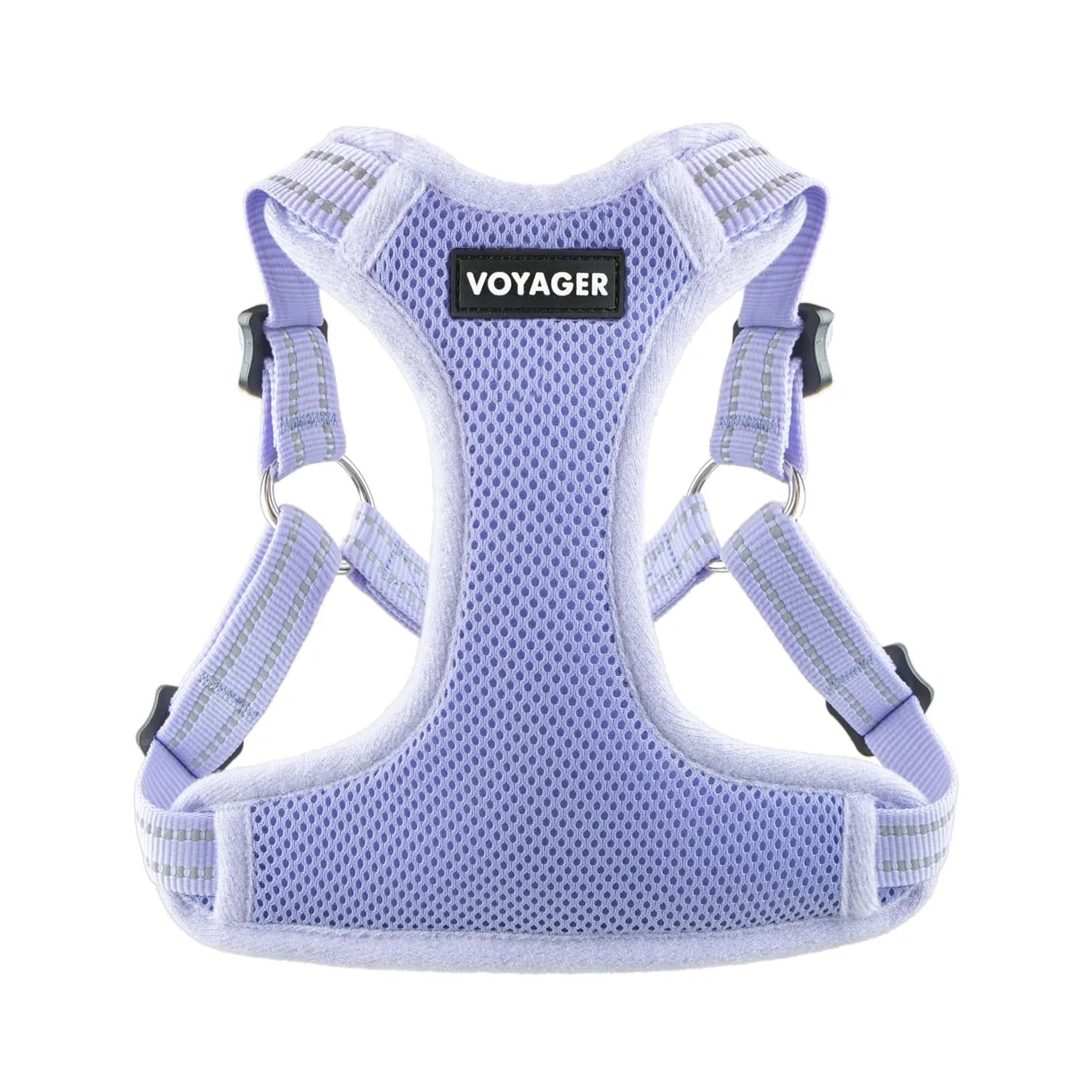 Voyager Step-in Flex Adjustable Dog Harness - Lavender, Small | Breathable Air Mesh, 3M Reflective, No-Pull Design