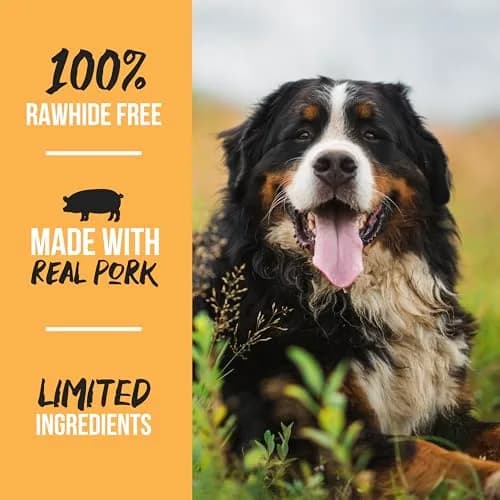 Grillerz Slow Roasterz Pork Sausages 2 Count | Rawhide-Free, High-Protein, USA-Imported thumbnail 4