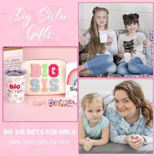 JTENGTOP Big Sister Gifts for Girls | Set of 5, Heartfelt & Practical thumbnail 7