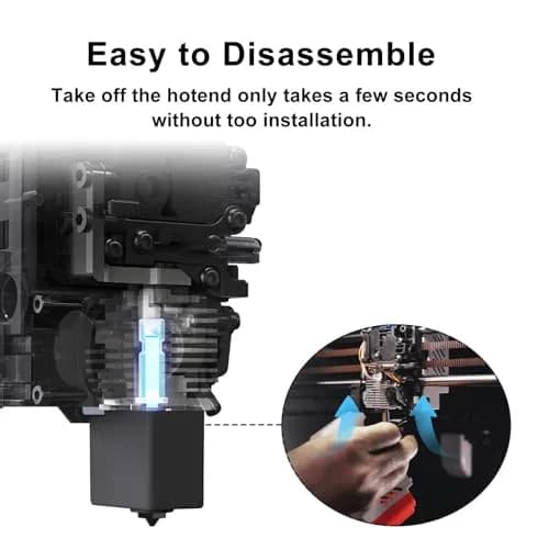 SeulQirw Kobra S1/S1 Combo 3D Printer Hotend Kit 0.4mm | Compatible with ANYCUBIC S1/S1C (70-120c) thumbnail 3