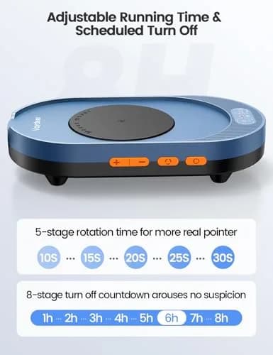 Vaydeer M4 Utra Mouse Mover with APP | Undetectable Mouse Jiggler for Computer Wakefulness, Dark Purple thumbnail 5
