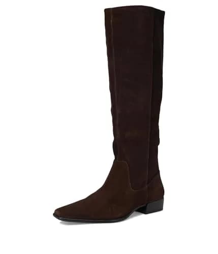 Vagabond Women's Nella Suede Boots, Java, Size 6 | Timeless Tall Knee-High Style thumbnail 7