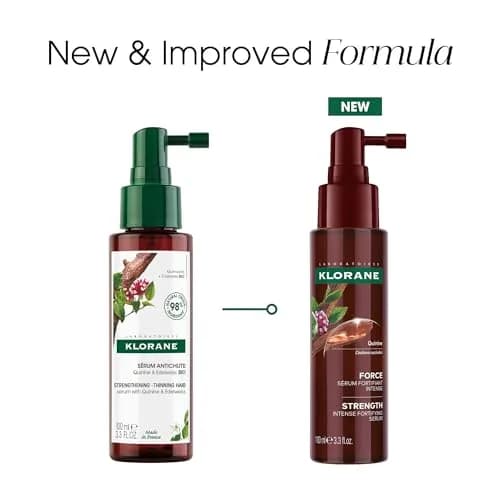 Klorane Thickening Hair Serum with Quinine & Biotin 100ml (3.3 Fl Oz) | Clinically Proven Hair Thinning Treatment thumbnail 6