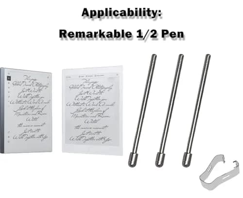 Peixiong Metal Pen Nibs Replacement for Remarkable 1/2 Pen | Durable Titanium Alloy Tips thumbnail 2