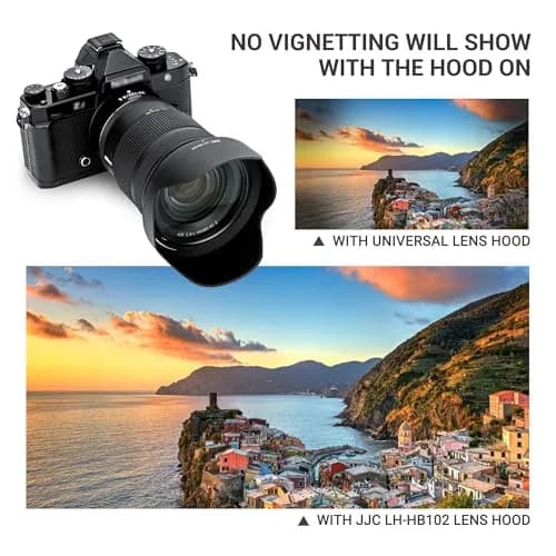 JJC HB-102 Lens Hood for Nikon Z 24-120mm f4 S & 28-400mm f4-8 VR Lenses | Reversible Bayonet Mount Shade thumbnail 7