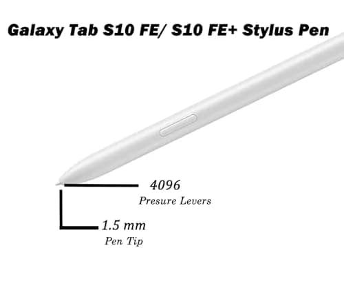 Peixiong Galaxy Tab S10 FE Stylus Pen for Samsung Galaxy Tab S10 FE+ S Pen, Beige | 4096 Pressure Levels, Lightweight & Magnetic thumbnail 4