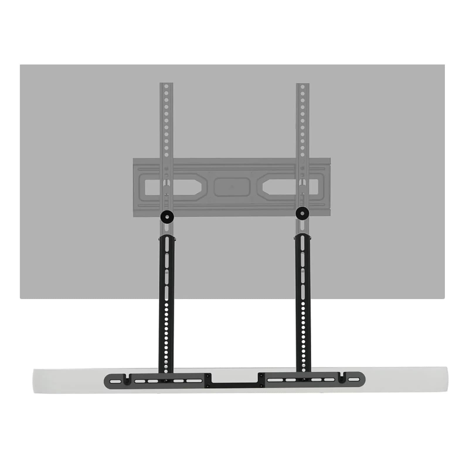 WALI Sonos Arc TV Mount for Sonos Arc & Sonos Arc Ultra, Black | Heavy Duty Wall Mount up to 10kg — Black