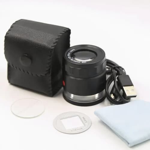Koparneed 10x Jewelers Loupe Rechargeable with UV & LED Lights | Adjustable Focus for Gemstones & Jewelry Inspection thumbnail 9