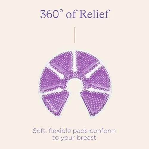 Lansinoh Breast Therapy Packs Hot and Cold 4 Count (226 g / 8 oz) | Lactation Consultant Recommended thumbnail 6
