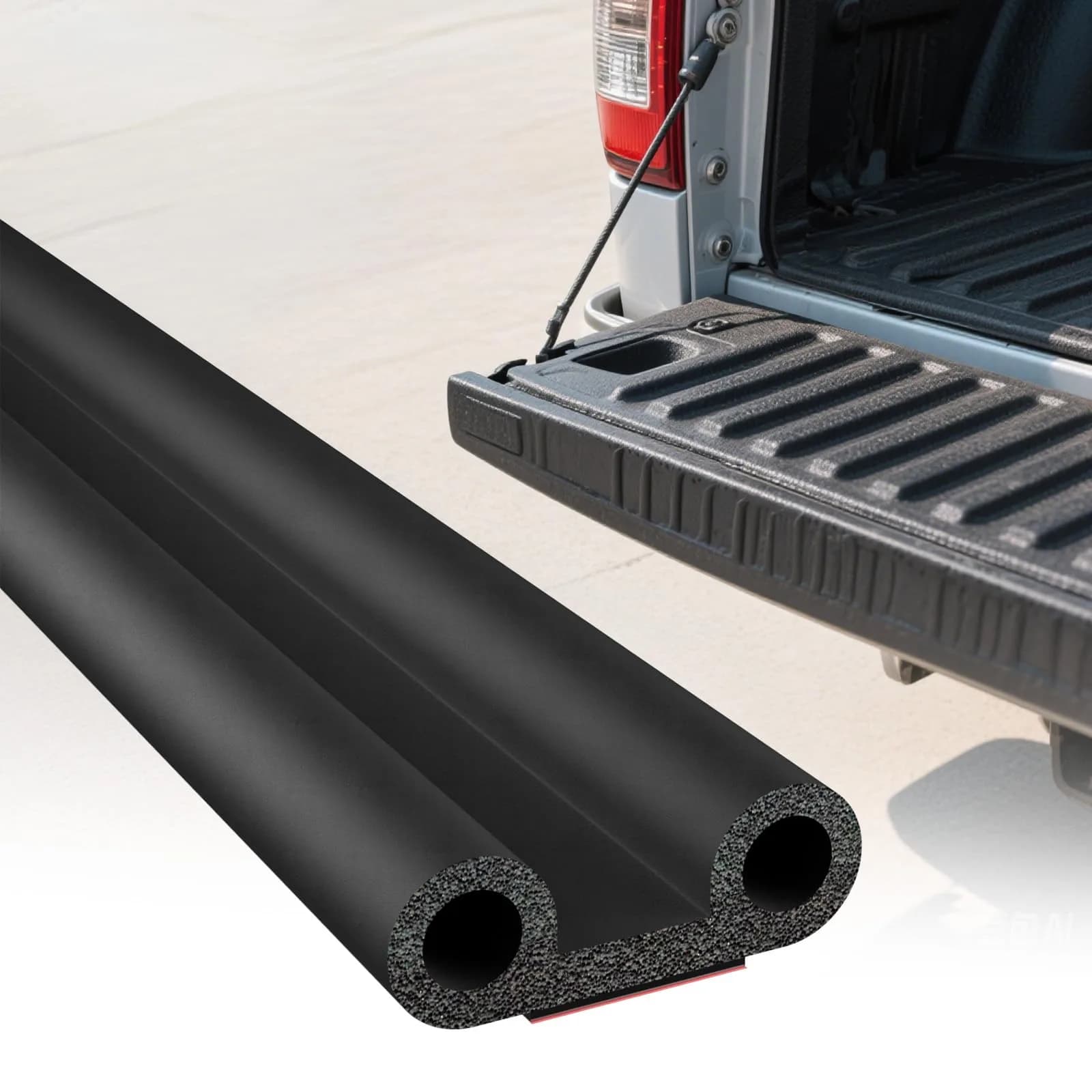 Nayotaa Tonneau Cover Seal Strip - 24.9Ft Truck Tailgate Seal Kit | Rubber Weather Stripping for Pickup Trucks & Camper Shells - main product image